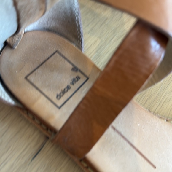 Dolce Vita sandals zip up back side buckle sz 6 Anthropologie - Picture 6 of 7